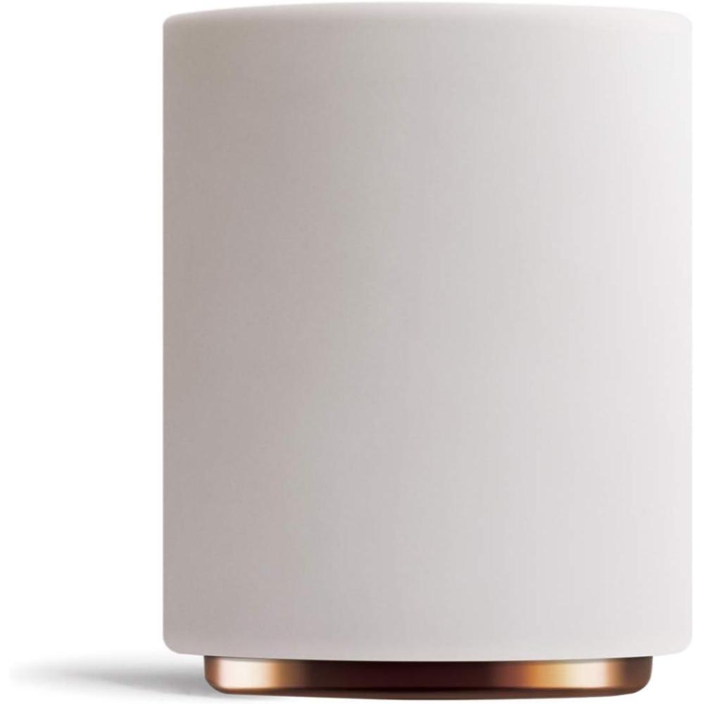 imageFellow Monty Milk Art Cups  Double Wall Ceramic Latte Mug Matte Black with Graphite Base 11 oz CupMatte White