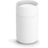 imageFellow Carter Move Mug with 360 Sip Lid  Open Top Coffee ToGo Tumbler with Ceramic Interior VacuumInsulated Stainless Steel Matte White 8 oz CupMatte White