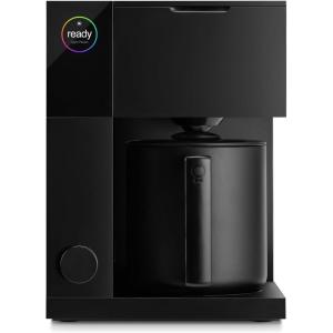 Fellow Aiden Precision Drip Coffee Maker, Thermal Carafe, Perfect Temperature Control, Bloom Cycle, Single Serve to 10 Cup Capacity, Matte Black(Matte Black)