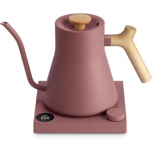 Fellow Stagg EKG Pro Electric Gooseneck Kettle – Pour-Over Coffee and Tea, Quick Heating, Precise Temperature Control, Scheduling, Built-in Brew Timer, Matte Black, 0.9 Liter(Desert Rose)