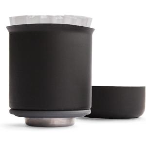 Fellow Stagg Pour-Over Dripper & Double Wall Glass Carafe Kit 20 oz [XF], Stainless Steel, Includes 20 Coffee Brewing Papers([XF] Dripper)
