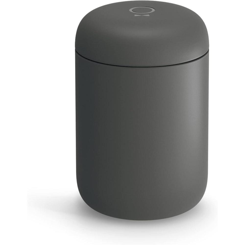 imageFellow 12 oz Carter Wide Travel Mug  Wide Mouth VacuumInsulated Stainless Steel Coffee Mug  Tea and Coffee Tumbler  Travel Coffee Mug with Ceramic Interior  Matte GreySlate Gray