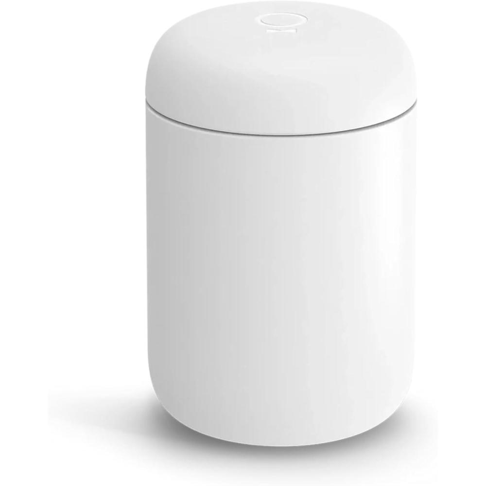 imageFellow 12 oz Carter Wide Travel Mug Wide Mouth VacuumInsulated Stainless Steel Coffee Mug Tea and Coffee Tumbler Travel Coffee Mug with Ceramic Interior Matte GreyMatte White