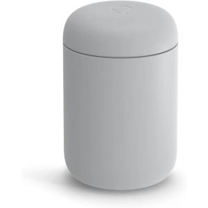 Fellow 12 oz Carter Wide Travel Mug – Wide Mouth Vacuum-Insulated Stainless Steel Coffee Mug – Tea and Coffee Tumbler – Travel Coffee Mug with Ceramic Interior – Matte Grey(Matte Grey)