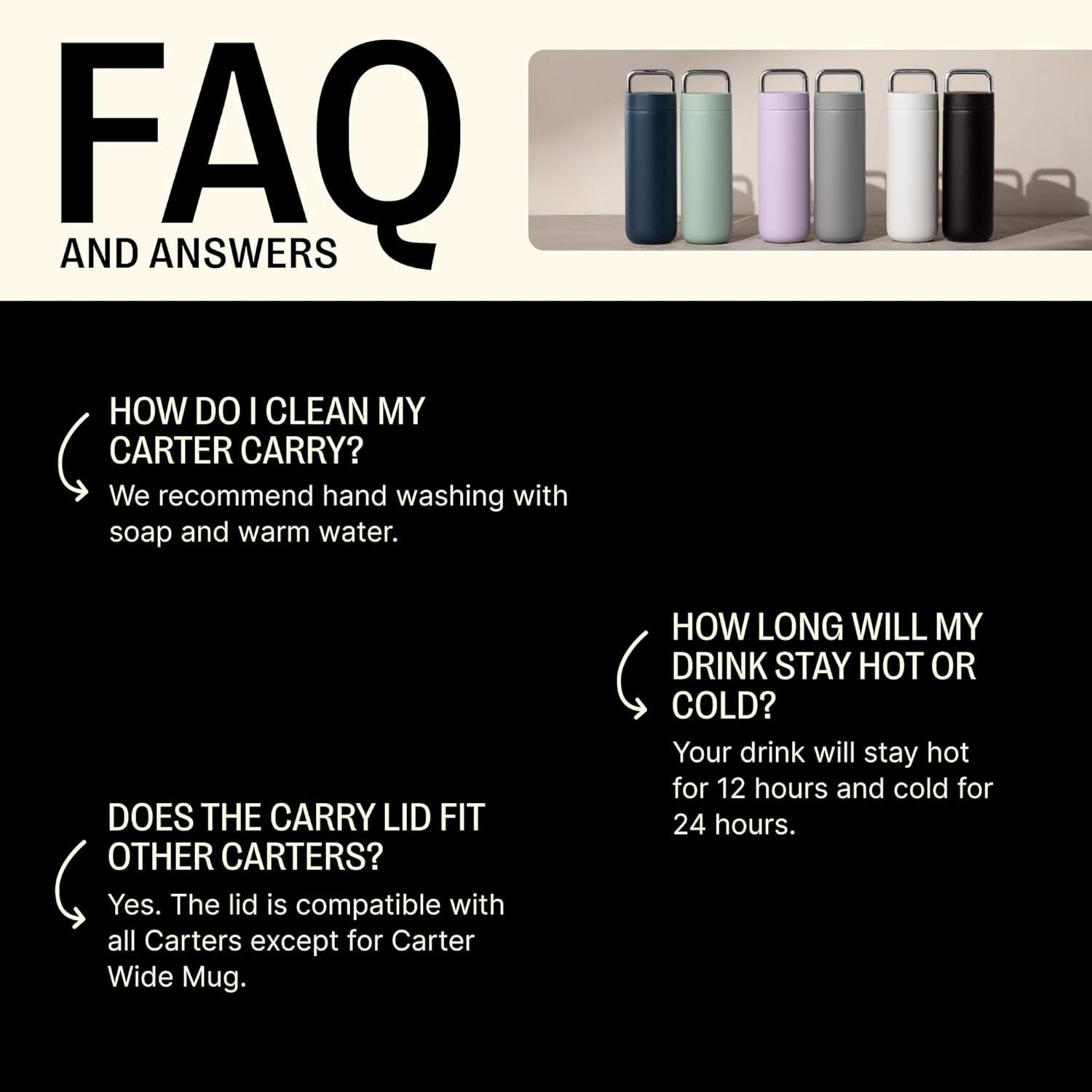 imageFellow 8 oz Carter Move Travel Mug VacuumInsulated Stainless Steel Travel Coffee Mug Coffee Tumbler with Ceramic Interior and Splash Guard Matte GreySand Dune