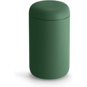 Fellow 16 oz Carter Wide Travel Mug – Wide Mouth Vacuum-Insulated Stainless Steel Coffee Mug – Tea and Coffee Tumbler – Travel Coffee Mug with Ceramic Interior – Cargo Green