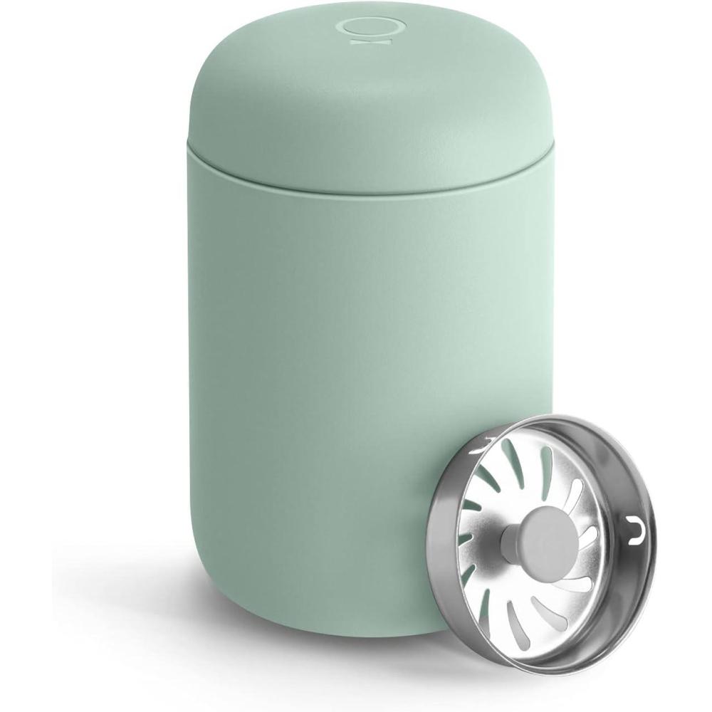 image:imageFellow 8 oz Carter Move Travel Mug VacuumInsulated Stainless Steel Travel Coffee Mug Coffee Tumbler with Ceramic Interior and Splash Guard Mint Chip