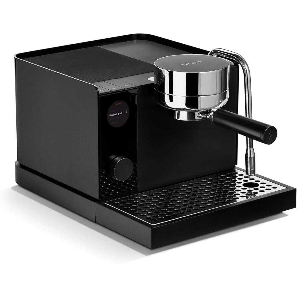 image:imageFellow Espresso Series 1 Home Espresso Machine 2 Minute Heat Up Precise Temperature Control Pressure Profiling BuiltIn Guidance Assisted Milk Steaming Matte Black