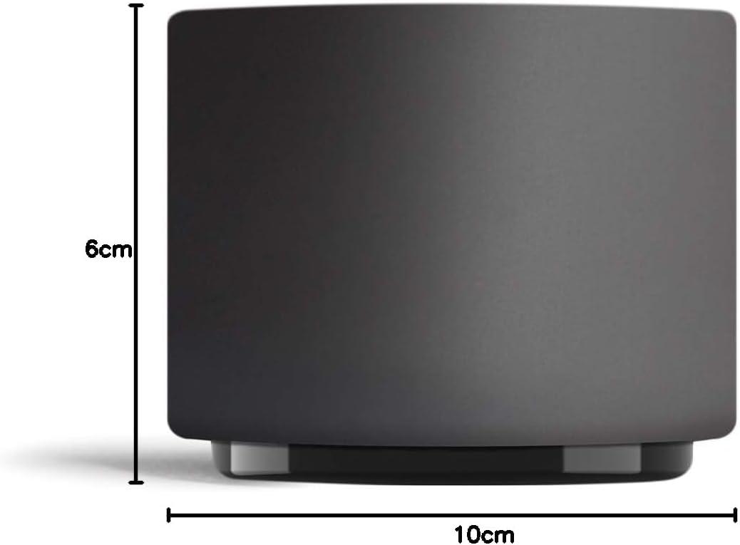 imageFellow Monty Latte Art Mugs Double Wall Ceramic Latte Mug Matte Black with Graphite Base 11 Oz2Matte Black