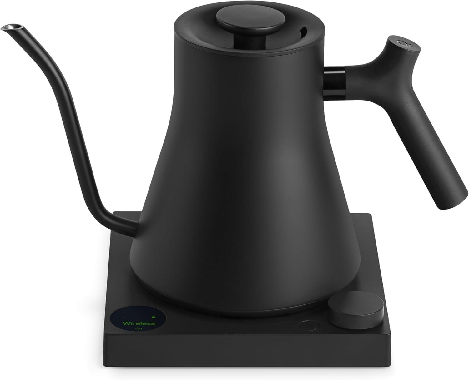 imageFellow Stagg EKG Pro Electric Kettle with Gooseneck Spout Pourover for Coffee and Tea EU Matte BlackMatte Black