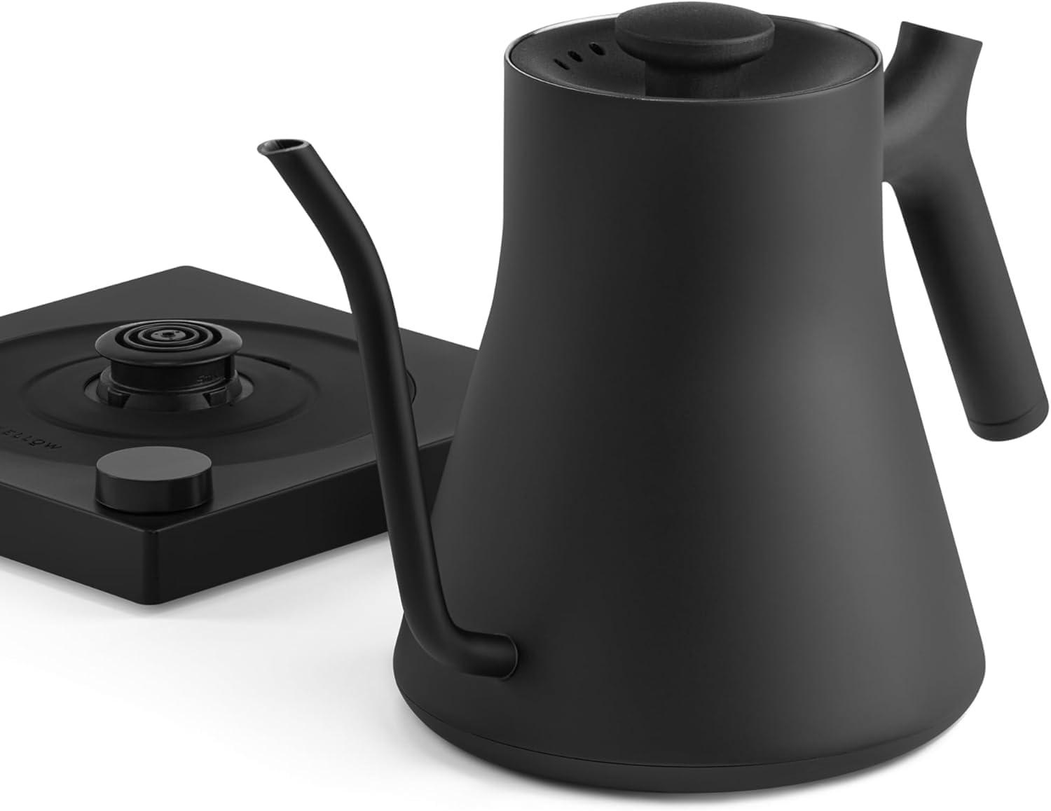 imageFellow Stagg EKG Pro Electric Kettle with Gooseneck Spout Pourover for Coffee and Tea EU Matte BlackMatte Black