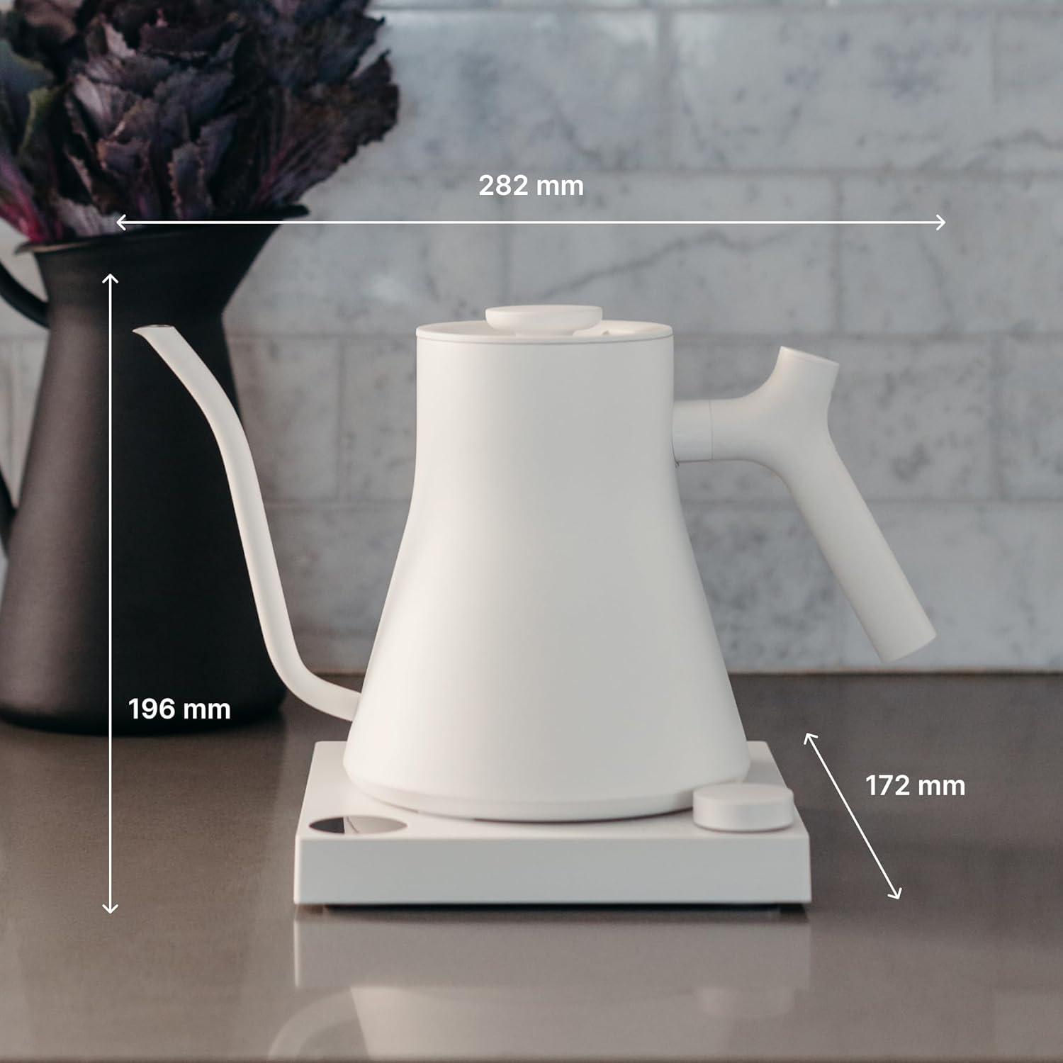 imageFellow Stagg EKG Pro Electric Kettle with Gooseneck Spout Pourover for Coffee and Tea EU Matte BlackMatte White
