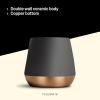 Fellow – Junior Demitasse | Double Walled Ceramic Mugs | Black/Copper | 2 x 70ml(Dusk)