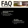 Fellow – Junior Demitasse | Double Walled Ceramic Mugs | Black/Copper | 2 x 70ml(Dusk)