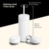 Fellow 3 in 1 Travel Mug with Slide Closure, Move & Cold Lids with Straw – Takeaway Coffee Mug – Ceramic and Stainless Steel Vacuum Insulated Interior – Coffee Cups