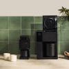 Fellow Aiden Precision Coffee Maker – 10 Cup Thermos Jug, Built-in Brewing Aid, Programming, Removable Water Tank, Matte Black(Matte Black)