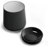 Fellow Bicchiere da vino Ruby da 12 oz – Bicchiere da vino e cocktail isolato in acciaio inossidabile con interno in ceramica e coperchio girevole in ciottoli (Nero opaco)(Noir Mat)
