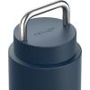 Fellow Carter Carry 32 oz Stainless Steel Vacuum Insulated Travel Tumbler – Leak Proof Seal – Stainless Steel Handle – Slim Width – Matte White(Stone Blue)