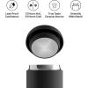 Fellow Carter Everywhere | Travel Mug | Stainless Steel Vacuum Insulated Wide Mouth Coffee and Tea Tumbler with Ceramic Interior | Matte Black | 12 Oz Mug(Noir Mat)
