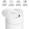 Fellow Carter Move Travel Coffee Mug with Sliding Lock Lid, 16 oz Leak-Proof Coffee Tumbler with Vacuum Insulated Ceramic & Stainless Steel Interior (Matte Black)(Matte White)