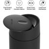 Fellow Carter Move Travel Coffee Mug with Sliding Lock Lid, 16 oz Leak-Proof Coffee Tumbler with Vacuum Insulated Ceramic & Stainless Steel Interior (Matte Black)(Matte Black)