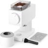 Fellow Gen 2 Ode Brew Grinder – Coffee Bean Grinder with 31 Settings for Drip, French Press & Cold Brew – Low Profile Electric Grinder – Matte White(Blanc Mat)
