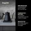 Fellow Stagg EKG Pro, Electric Kettle with Gooseneck Spout – Pour-over for Coffee and Tea – EU Matte Black(Matte Black)