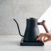 Fellow Stagg EKG Pro, Electric Kettle with Gooseneck Spout – Pour-over for Coffee and Tea – EU Matte Black(Matte Black With Walnut Handle)