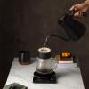 Fellow Stagg EKG Pro, Electric Kettle with Gooseneck Spout – Pour-over for Coffee and Tea – EU Matte Black(Matte Black With Walnut Handle)