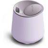Fellow Bicchiere da vino Ruby da 12 oz – Bicchiere da vino e cocktail isolato in acciaio inossidabile con interno in ceramica e coperchio girevole in ciottoli (Nero opaco)(Peri Twinkle)