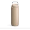 Fellow Carter Carry 32 oz Stainless Steel Vacuum Insulated Travel Tumbler – Leak Proof Seal – Stainless Steel Handle – Slim Width – Matte White(Dune de Sable)