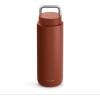 Fellow Carter Carry 32 oz Stainless Steel Vacuum Insulated Travel Tumbler – Leak Proof Seal – Stainless Steel Handle – Slim Width – Matte White(Sienna)