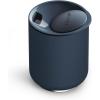 Fellow Rocky Lowball Cocktail Tumbler 10oz Stainless Steel Vacuum Insulated Tumbler with Ceramic Interior and Pebble Swivel Lid – Set of 2 – Matte Black(Stone Blue)