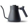 Fellow Stagg | Pouring Kettle for Coffee and Tea for Stovetop Use | Gooseneck Teapot with Precise Spout and Built-in Thermometer | Matte Black | 1 Litre(Matte Black)