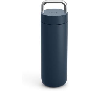 Fellow Carter Carry 20 oz Vacuum Insulated Tumbler for Water, Tea, Coffee, Smoothies and More – Stainless Steel – Keeps Heat for 12 Hours & Stays Cold for 24 Hours – Close(Stone Blue)