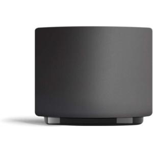 Fellow Monty | Latte Art Mugs | Double Wall Ceramic Latte Mug | Matte Black with Graphite Base | 11 Oz(2-Matte Black)