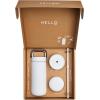 Fellow Carter Bundle (16oz Move, Carry, Cold Lid w/Straw), Stone Blue(Matte White)