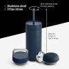 Fellow Carter Bundle (16oz Move, Carry, Cold Lid w/Straw), Stone Blue(Stone Blue)