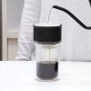 Fellow Coffee and Tea Tasting Cups with Mouthblown Borosilicate Glass for Easy Drinking and Retaining Heat 10oz (Set of 2) Clear