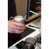 Fellow Eddy Precision Milk Jug for Frothing Milk & Precision Latte Art, Measuring Aid, Fluted Spout, Front Groove, 304 18/8 Stainless Steel