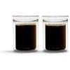 Fellow Coffee and Tea Tasting Cups with Mouthblown Borosilicate Glass for Easy Drinking and Retaining Heat 10oz (Set of 2) Clear