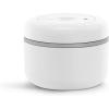 Fellow Récipient sous vide pour le stockage du café et des aliments, pompe à vide intégrée, joint hermétique 0,7 litre Blanc mat(Matte White)